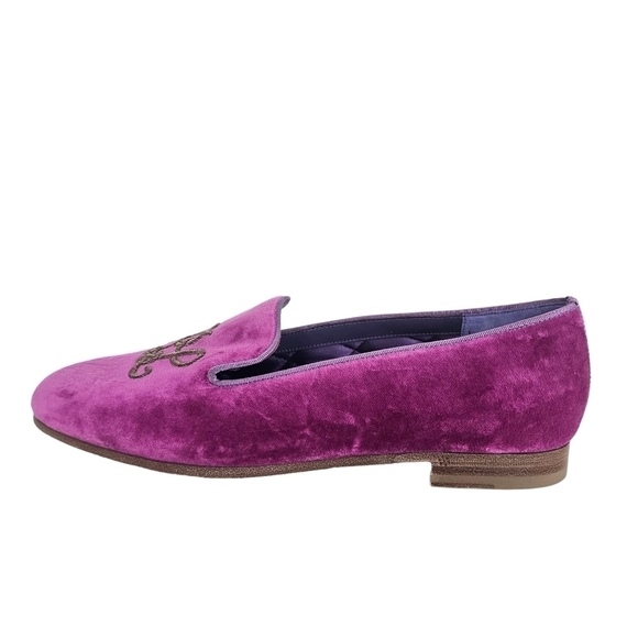 Ralph Lauren Collection Alonzo Velvet Loafer (Single Shoe) - ONLY ONE SHOE - Picture 4 of 9